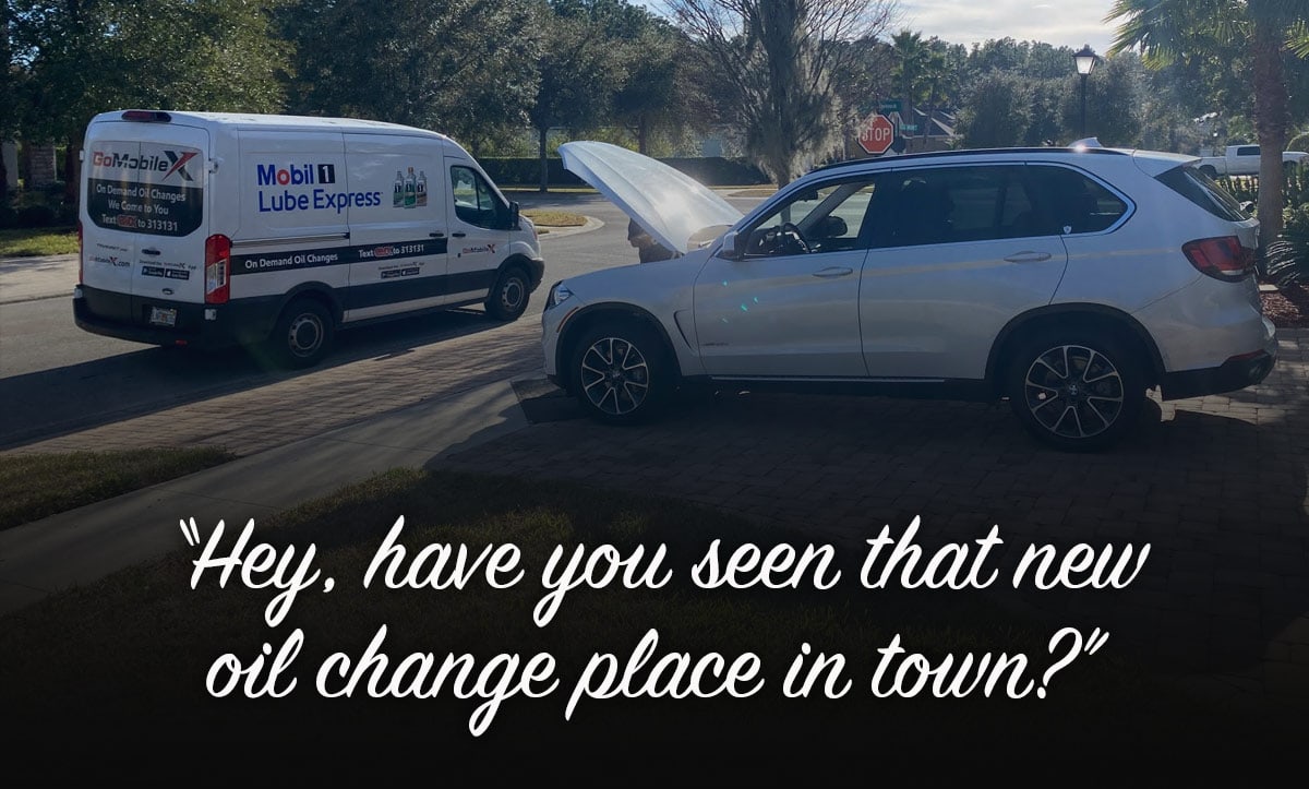 The New Oil Change Service in Jacksonville GoMobileX Mobile Oil Changes