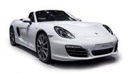 white colored european sports car